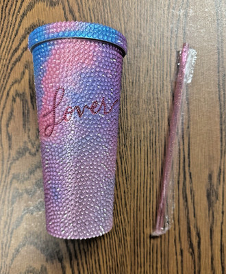 Taylor Swift - Lover Tumbler Rhinestones Official Taylor Swift Merch! New!
