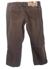 Vtg Y2K D&G Dolce & Gabbana Low Rise Brown Pedal Pushers Button Hem Fits XS⁠/S — photo 4