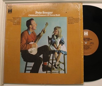 Pete Seeger Kinderkonzert im Rathaus LP Vinyl 12'' 33 RPM VG++/VG++