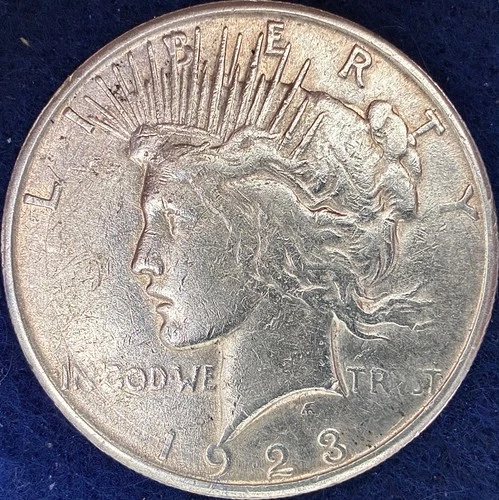 1923-S Peace Silver Dollar VF