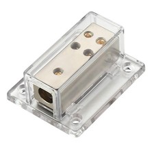 4/8/10 AWG Gauge Power Distribution Block 4 Gauge in - 4 8/10 Gauge Out, Sa...