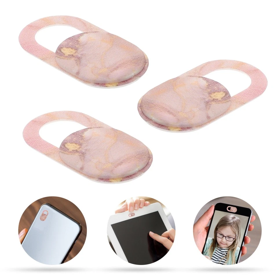  3 Pcs Laptop Webcam Cover Slide Phone Camera Card Reader Computer Protector