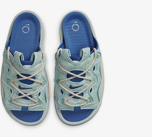 NIKE OFFLINE 2.0 SLIDERS UK 7.5 EU 42 DJ6229-300 Ocean SANDAL HOLIDAY - Picture 10 of 10