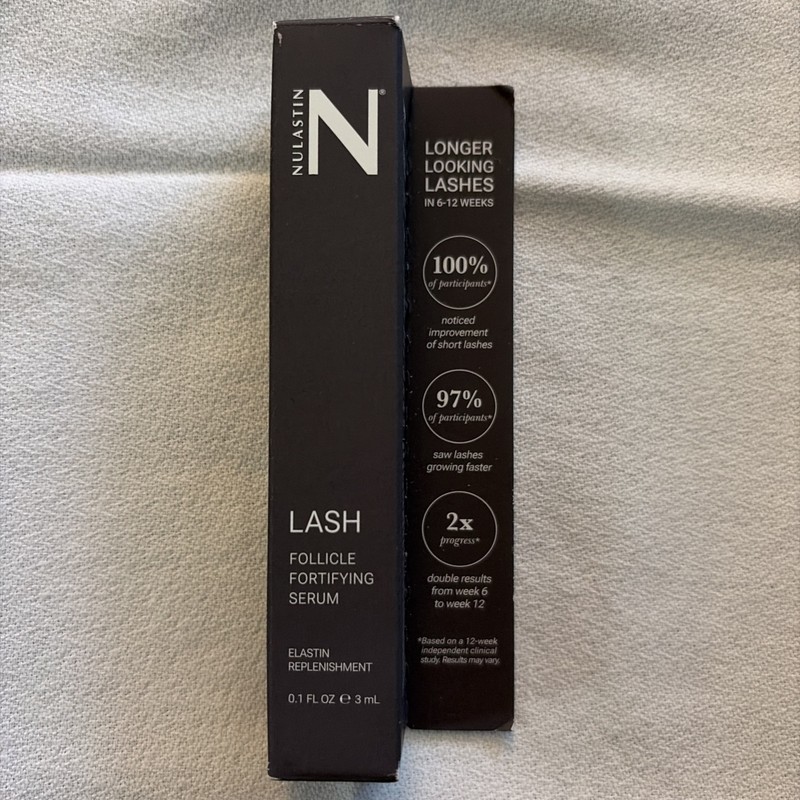 NEW NULASTIN Lash Follicle Fortifying Serum 3 mL Longer Looking Lashes Sealed