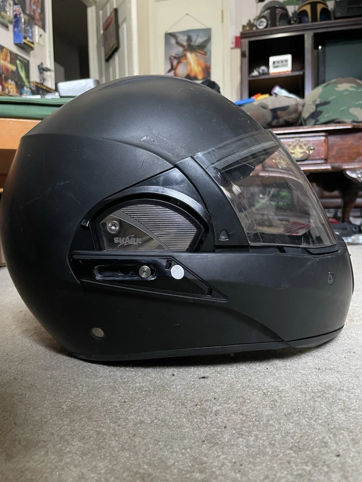 Casco de motocicleta Shark Helmets Evoline XL ECE/22-05 negro mate Foto 4 de 4