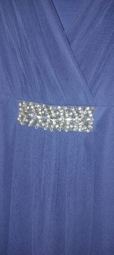 Katies Cocktail Dress Cobalt Blue Size L - Picture 2 of 5