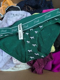 Victoria Secret Pink Panty Assorted Sizes Wholesale Resale Styles Lot of 50 NWOT