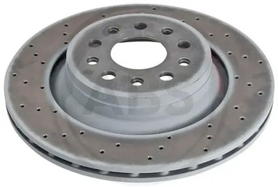 2x Bremsscheibe gelocht/innenbel. 18530 A.B.S. für MASERATI LEVANTE SUV