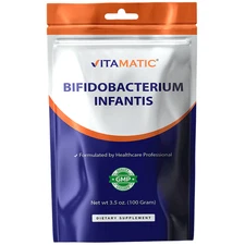 Vitamatic Bifidobacterium Infantis Probiotic Powder - Digestive Support 100 Gr