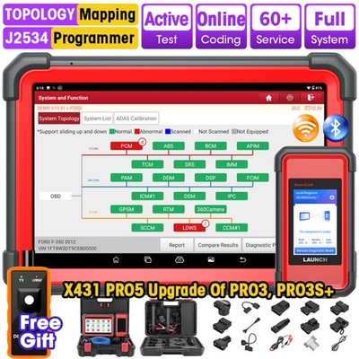 2026 X431 PRO 5 PAD V+ Car Diagnostic Scanner Tool Programming Key Coding