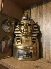 Michters King Tut Gold Whiskey Decanter
