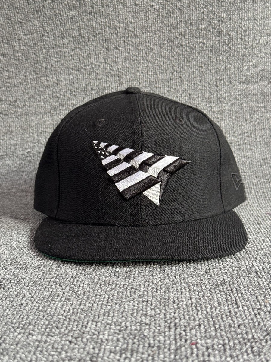 New Era Roc Nation Snapback Flat Brim Black One Size Streetwear Hat