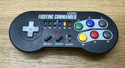 SNES Classic Edition HORI Fighting Commander Wireless Controller No Receiver