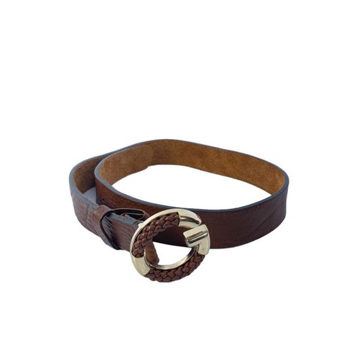 Used GUCCI◆Belt/Leather/BRW/Ladies/233233