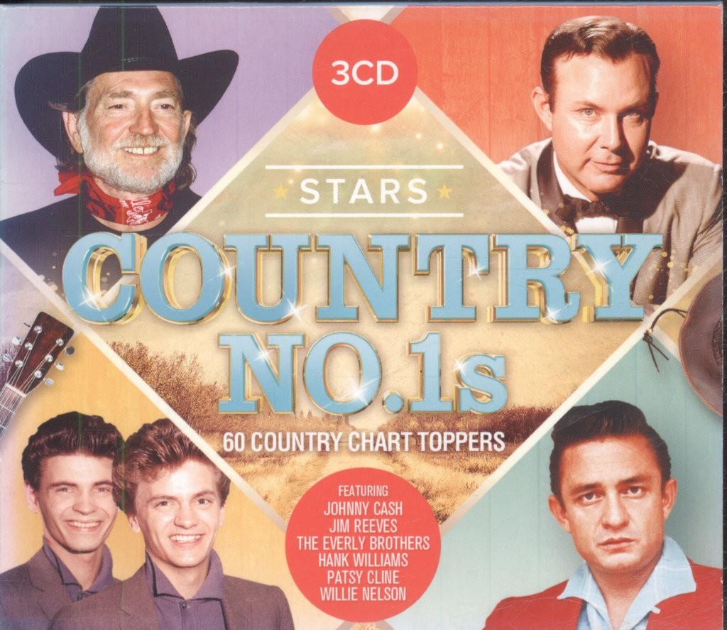 Various Artists Country No1s triple CD Europe My Kind of Music 2016 3 X CD in