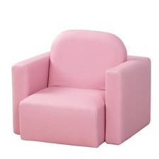 Kids Girls Armchair Seat Mini Sofa 2 In 1 Table Chair Childrens bedroom Chair