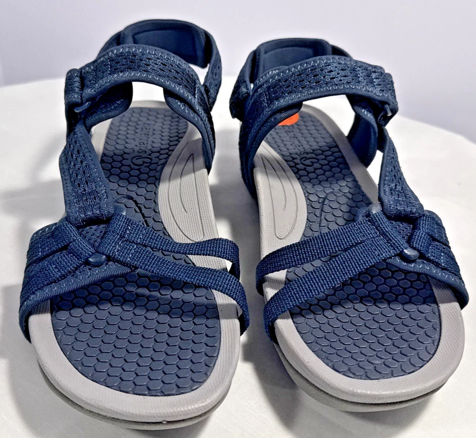 Sandalias Baretraps para mujer talla 9,5 Dalton cómodas con correa ajustable gris Foto 4 de 4