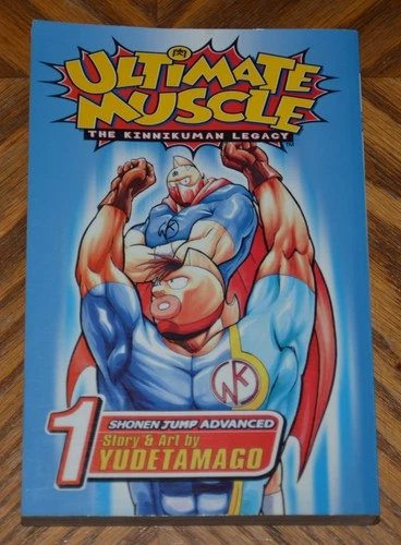 OOP 1st print Ultimate Muscle Vol 1 Kinnikuman Legacy Shonen Jump comics good/vg