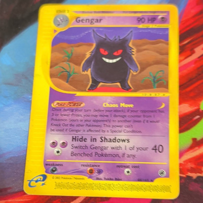 The Pokémon Company Gengar 048/165 Expedition Base Set Rare Stage 2 90HP