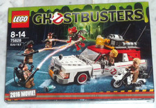 lego GHOSTBUSTERS réf. 75828 / ecto-1  and ecto-2 6 mnfg 556 pcs NEUF FERMÉ