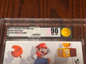 Super Mario 3D Land (3DS, 2011) NEW SEALED Graded VGA 90!