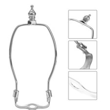  2 Sets Kit De Harpe-lampe Support D'abat-jour À Selle Fixation L'abat-jour