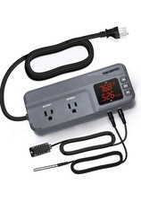 Inkbird Temperature and Humidity Controller ITC-608T Pre-Wired Dual