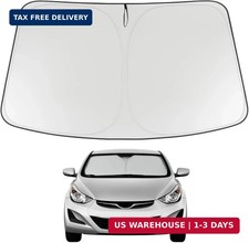 Proadsy 2026 Upgrade Front Windshield Sun Shade Foldable Sunshade Protector Cust