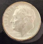 1946-P Roosevelt Dime 90% Silver 10c US Coin Phila. Mint Circulated Low Shipping