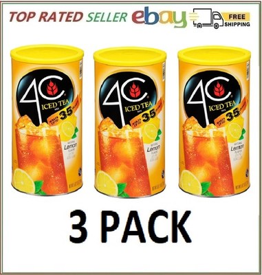 3 Pack - 4C 35-Qt. Lemon Iced Tea Mix (82.6 oz.)