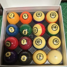 Brunswick Centennial Pocket Balls Complete Billiard Ball Set