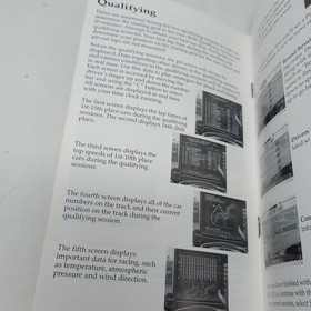 Formula One Beyond The Limit (Sega CD) Disc, Case, Manual, & Registration Card