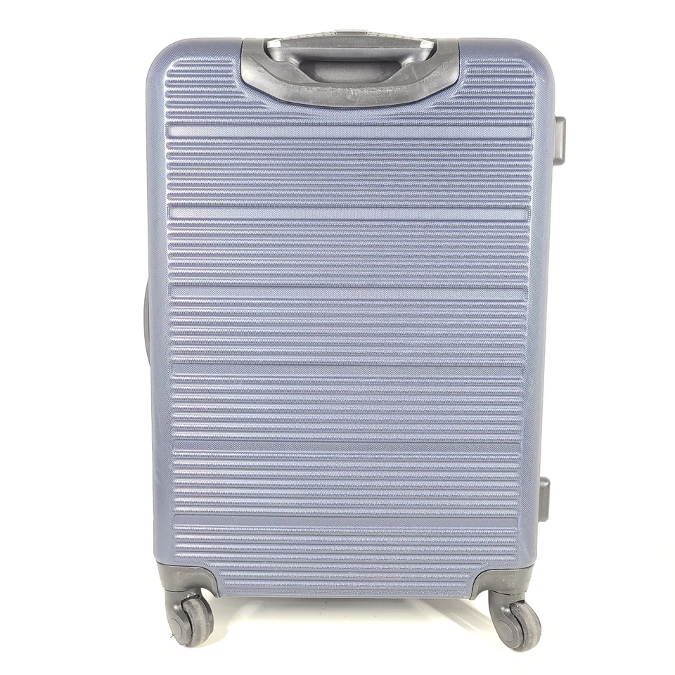 Atlantic 25" Spinner Expandable Check In Luggage Hardcase Navy Blue - Image 3 of 4