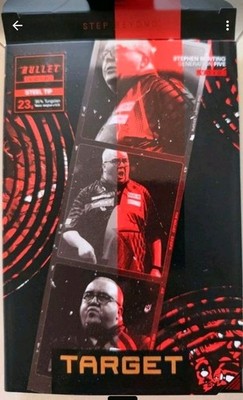 Target The Bullet G5 Void Steeldarts 23 g Wolfram Bunting Darts