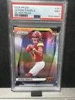116746139 Jayden Daniels 2024 Panini Prizm #347 Silver Rookie RC PSA 9