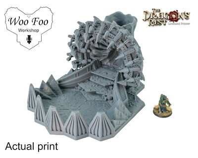 Sci Fi Warp Gate Token Size Dice Tower 3D Printed Scatter Terrain Dragons Rest