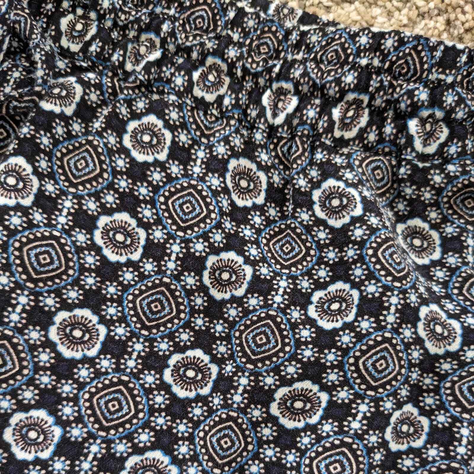 Talbots Petites Patterned Drawstring Pants Sz. MP - image 4