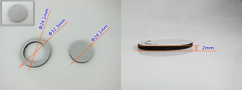 Drum Dual Trigger set for DIY edrum / For Use on Acoustic Wood Drum Shell - Picture 7 of 9