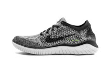 Nike Free RN Flyknit 2018 FK Oreo Grey Black White Shoes 942839-101 Womens Size