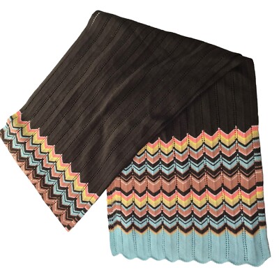 MISSONI✨ジグザグパターン マフラー ブラウン系 s-l400.jpg