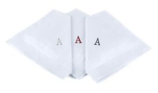 Monogrammed Handkerchiefs for Men - Soft Hankies for Men  Great Monogrammed ...