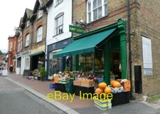 Photo 6x4 Pumpkins for sale outside a Godalming greengrocers (taken in th c2021