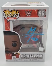 MONTEZ FORD WWE WRESTLING SIGNED FUNKO POP UG COA