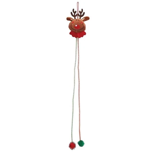 Zanies Reindeer Door Knob Catnip Cat Toy - Image 4 of 4