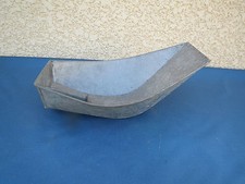 Ancienne pelle zinc charbon, outil ancien, vieux métier commerce art populaire