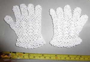 Paire De Gants Crochet Enfant Bebe Ebay