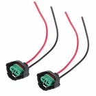 2× For Fog Light Bulb Lamp Connector Socket Plug Wire Pigtail Female C H11 US