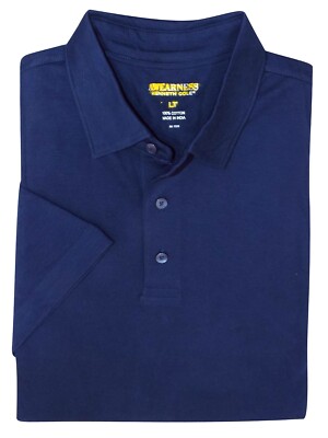 Awearness Kenneth Cole Navy Herren Poloshirt aus reiner Baumwolle Blau Gr. 3XL (301202)