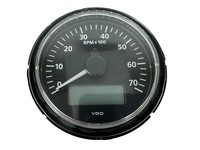 Vdo Drehzahlmesser Lcd 7000 Rpm Anzeige Tachometer 12V - 24V Betriebsstunden