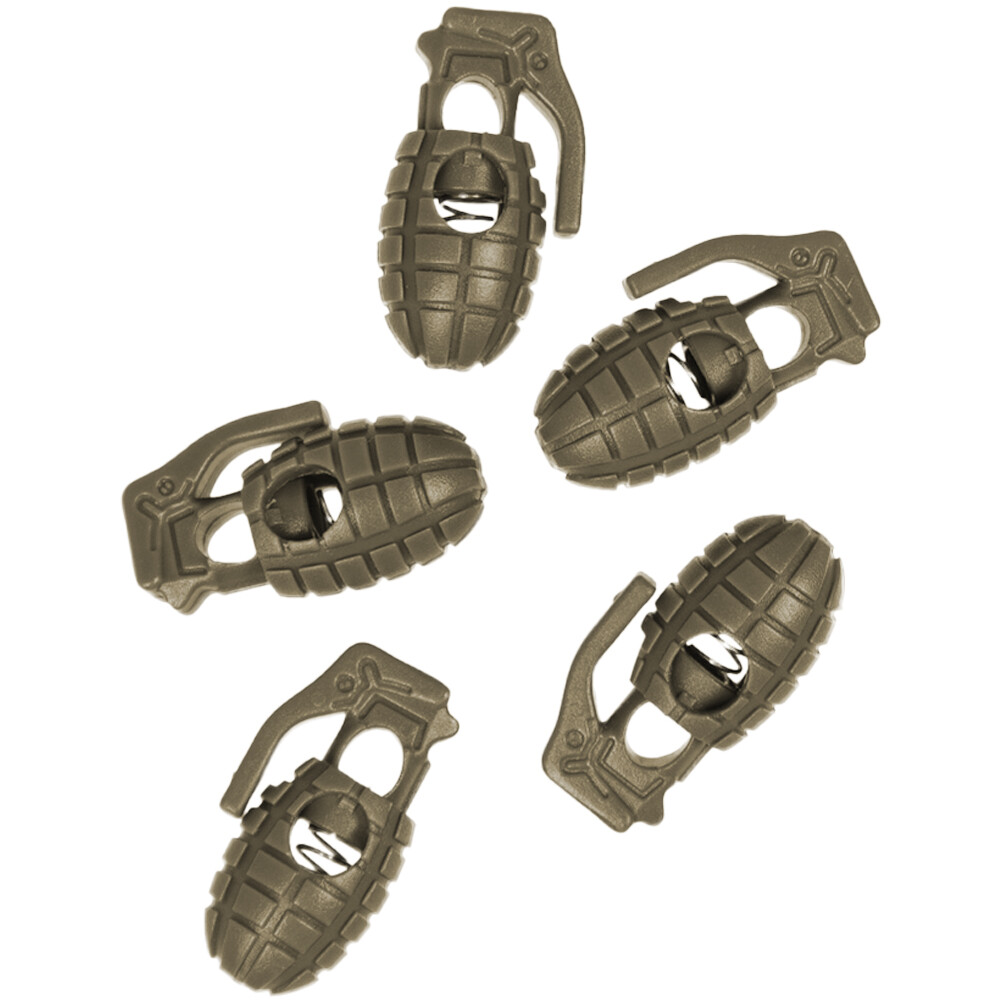 Mil-Tec Pineapple Fermacavo Militare Tappo Antivento Outdoor Airsoft Coyote